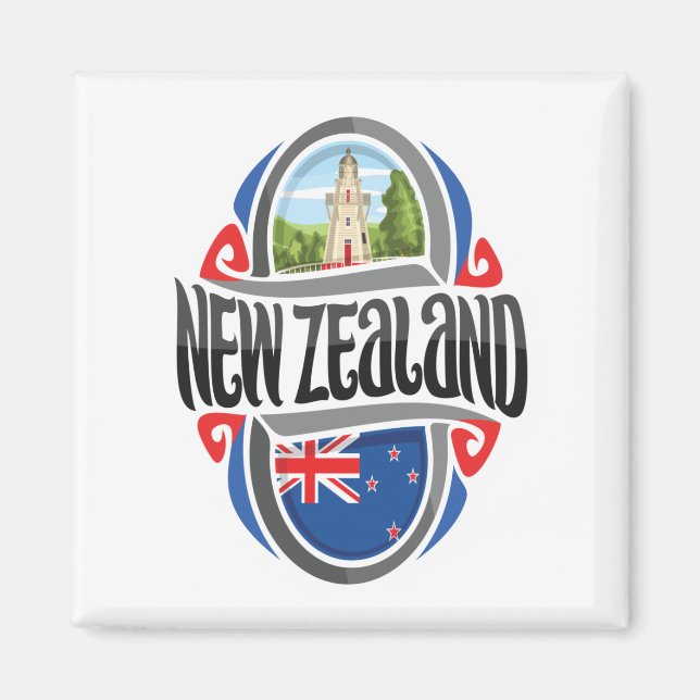 New Zealand Magnet (Front)