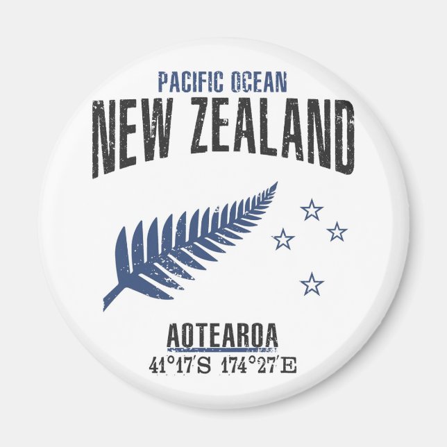 New Zealand Magnet (Front)