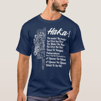 New Zealand Maori Haka   Ka Mate Rugby  T-Shirt