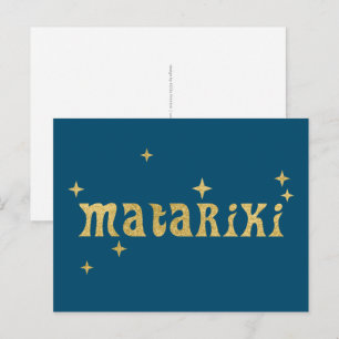 New Zealand Maori - Matariki Stars 1 Postcard