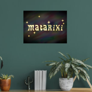 New Zealand Maori - Matariki Stars 1a Foil Prints