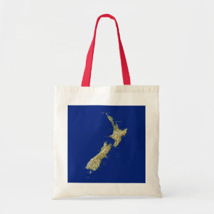 New Zealand Map Bag