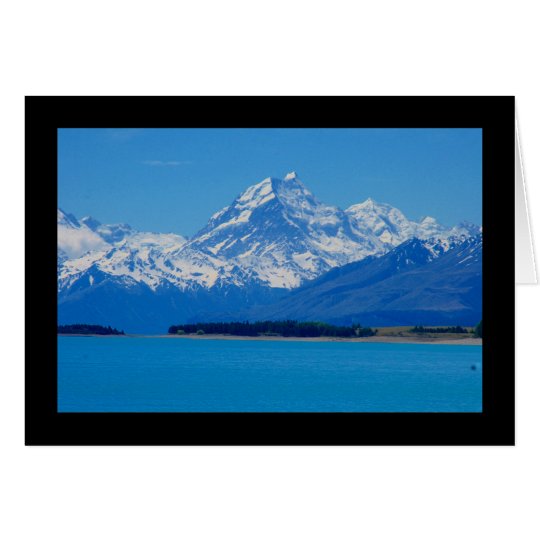 new zealand mountains card