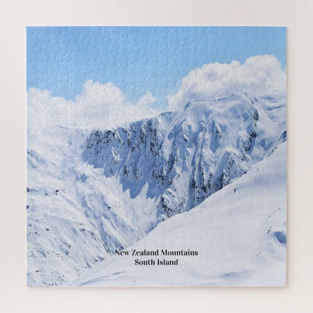 New Zealand Mountains Jigsaw Puzzle (Vertical)
