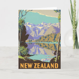 New Zealand Mountian Card