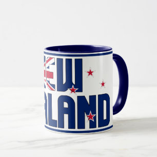 New Zealand National Flag Patriotic Coffee Mug
