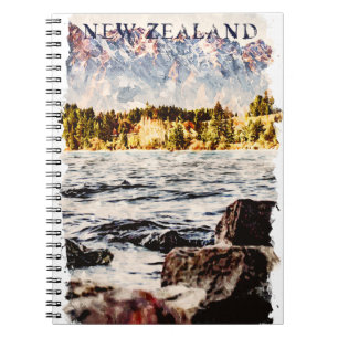 New Zealand Nature Wildlife Travel Notebook