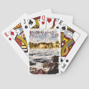 New Zealand Nature Wildlife Travel Playing Cards