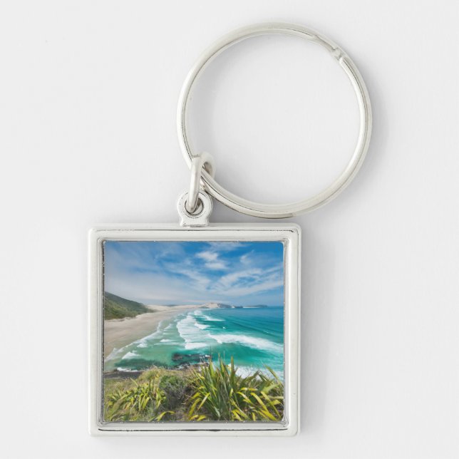 New Zealand, North Island, Cape Reinga 2 Key Ring (Front)