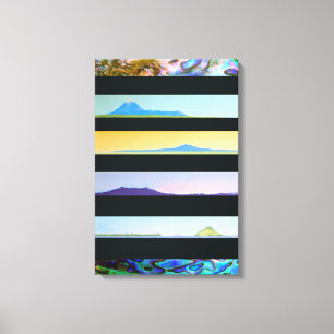 NEW ZEALAND NORTH ISLAND LANDSCAPES CANVAS PRINT