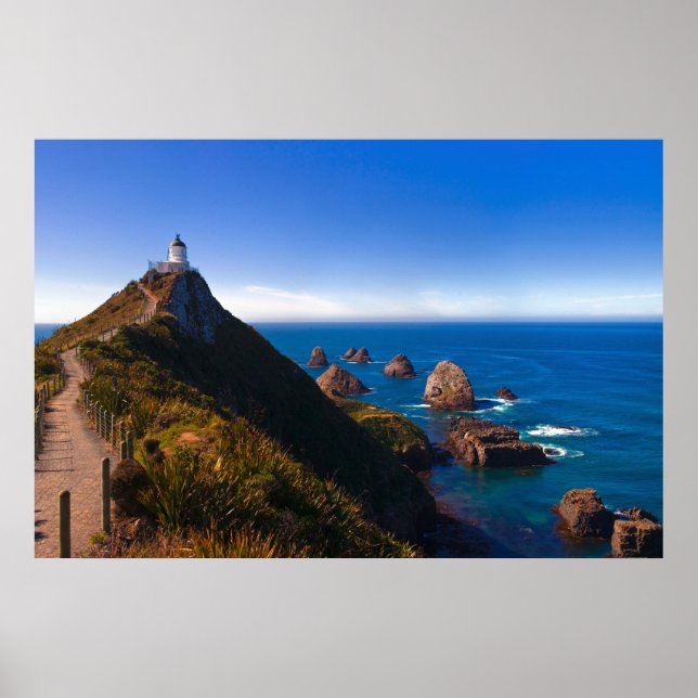 New Zealand: Nugget Point Poster (Front)