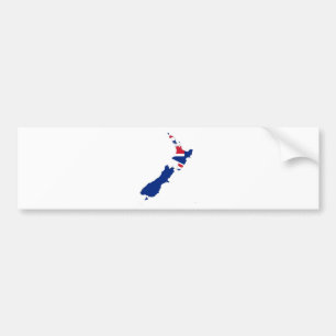 New Zealand NZ Bumper Sticker