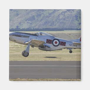 New Zealand, Otago, Wanaka, Warbirds Over 4 Magnet