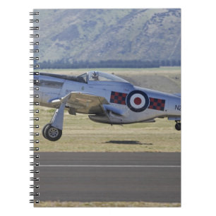 New Zealand, Otago, Wanaka, Warbirds Over 4 Notebook
