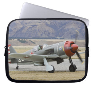 New Zealand, Otago, Wanaka, Warbirds Over 7 Laptop Sleeve