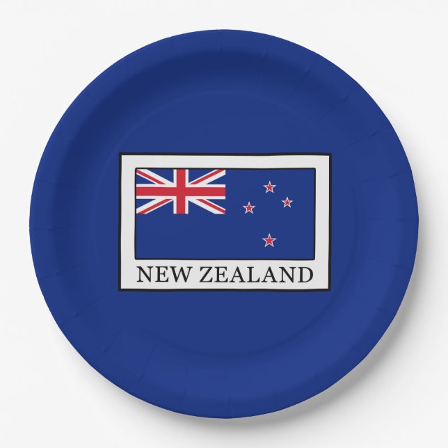 New Zealand Paper Plate (Front)