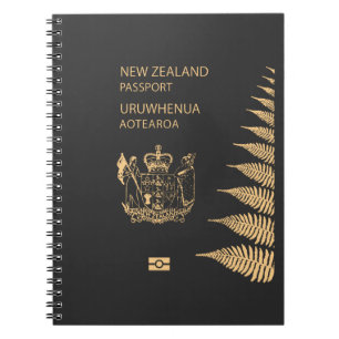 New Zealand passport cover      Notebook