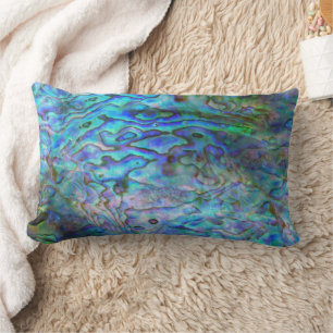 NEW ZEALAND PAUA LUMBAR CUSHION
