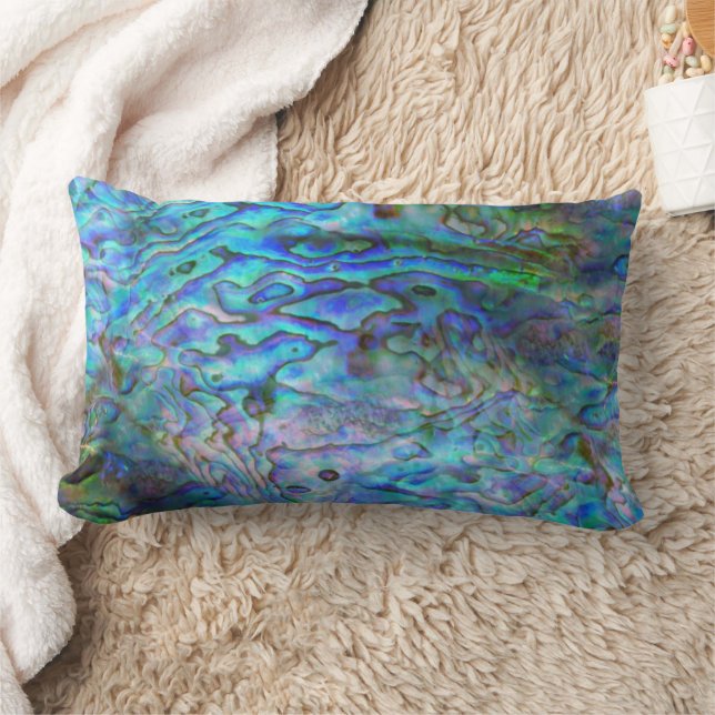 NEW ZEALAND PAUA LUMBAR CUSHION (Blanket)