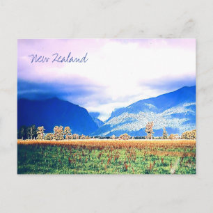 New Zealand photography Fox Glacier Postcard