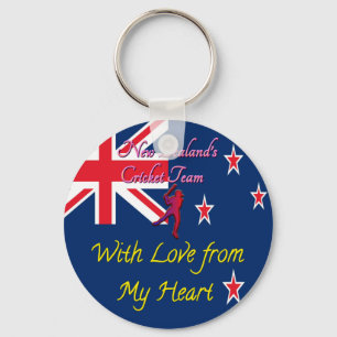 New Zealand.png Key Ring