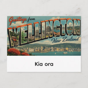 New zealand postcard