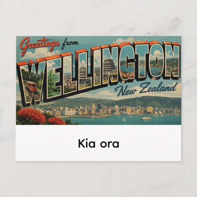 New zealand postcard (Front)