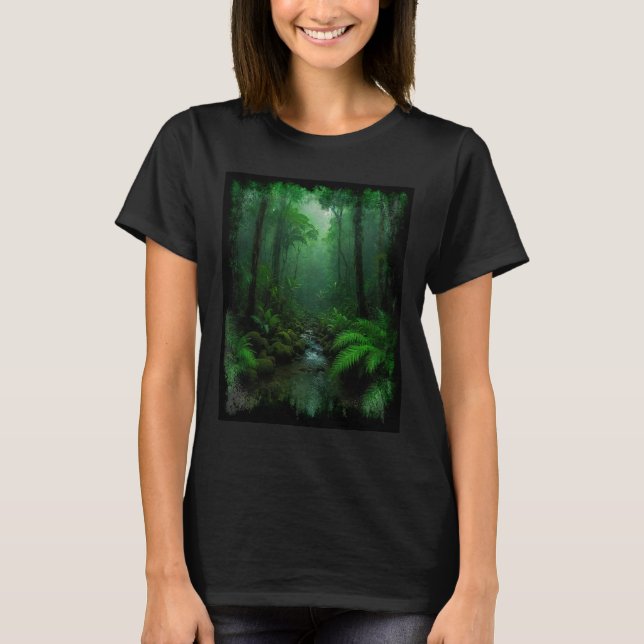 New Zealand Rainforest T-Shirt (Front)