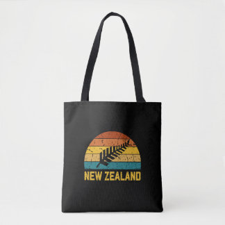 New Zealand Retro  Tote Bag