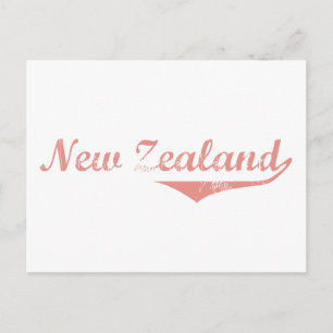 New Zealand Revolution Style Postcard