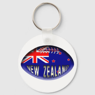 New Zealand Rugby Ball Key Ring
