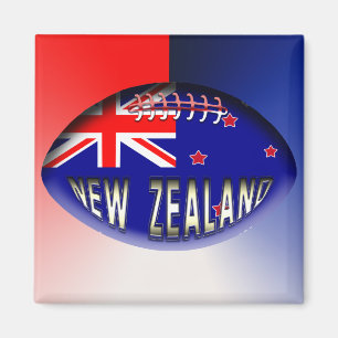 New Zealand Rugby Ball Magnet