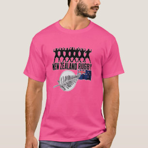 New Zealand Rugby Fan shirt All black Haka Maori d