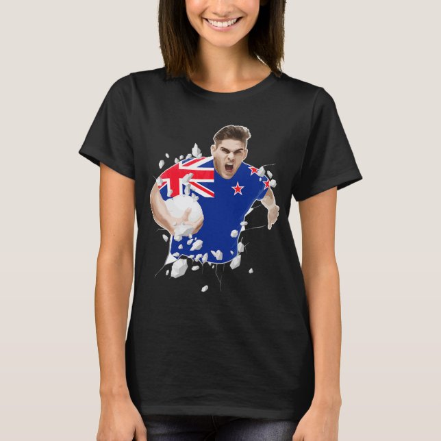 New Zealand Rugby Jersey 2021 New Zealand Rugby  T-Shirt (Front)