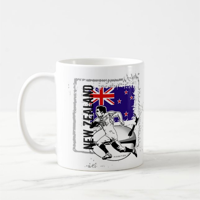 New Zealand Rugby Mug (Left)