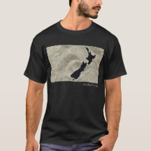 NEW ZEALAND SAND BEACH BLACK AOTEAROA KIWI CUSTOM