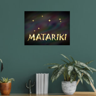 New Zealand Seven Sisters Maori MATARIKI 1a Foil Prints