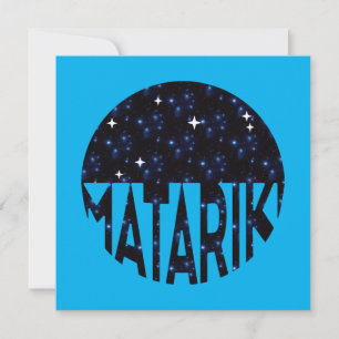 New Zealand Seven Sisters Maori MATARIKI 2b Card