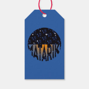 New Zealand Seven Sisters Maori MATARIKI 2c Gift Tags