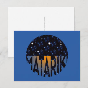 New Zealand Seven Sisters Maori MATARIKI 2c Postcard