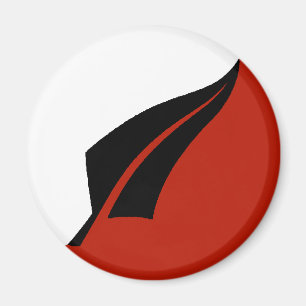 New Zealand Silver Fern Fridge Magnet