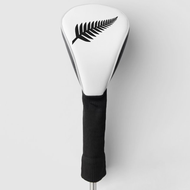 New Zealand Silver Fern  Golf Head Cover (Front)