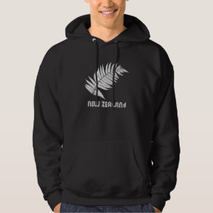 New Zealand Silver Fern Hooded Sweatshirt