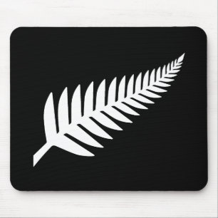 New Zealand Silver Fern Mouse Mat