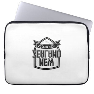 New Zealand Soccer 2026 Soccer Bold Country Typogr Laptop Sleeve