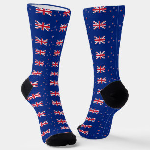 New Zealand Socks, patriotic Zealand Flag fashion Socks