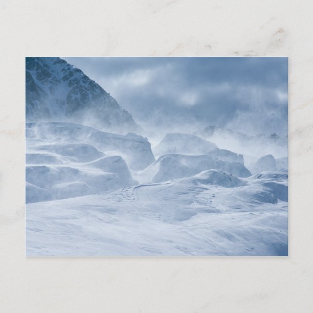 New Zealand, South Island, Arrowsmith Range. Postcard (Front)