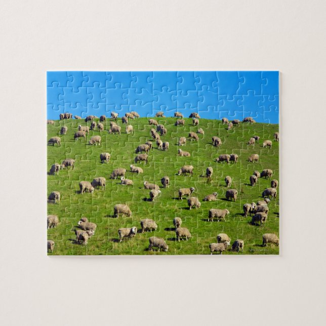 New Zealand, South Island, Canterbury Jigsaw Puzzle (Horizontal)