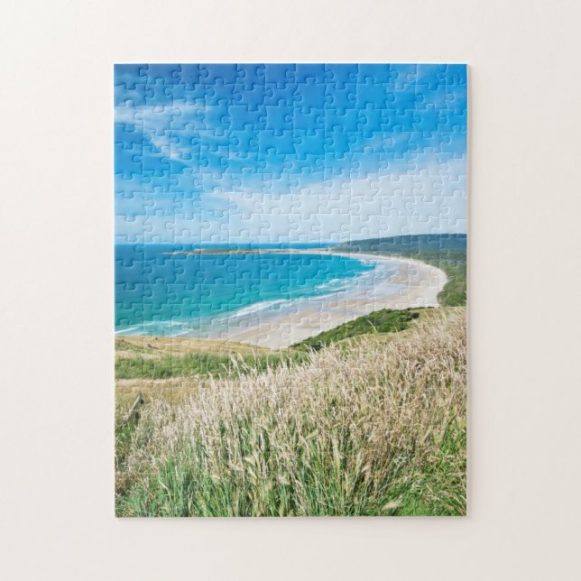 New Zealand, South Island, Catlins, Tautuku Bay Jigsaw Puzzle (Vertical)