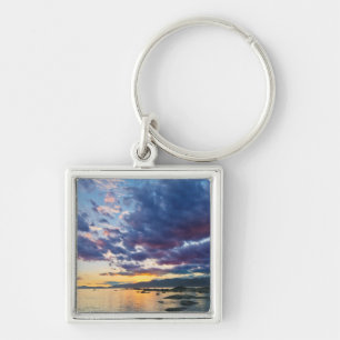 New Zealand, South Island, Kaikoura, South Bay Key Ring
